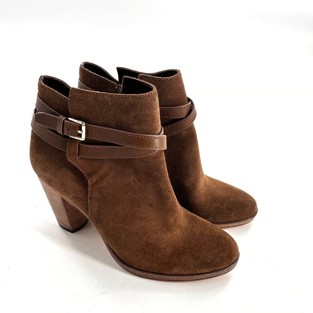 Cole Haan Vayda Bootie in Whisky Suede